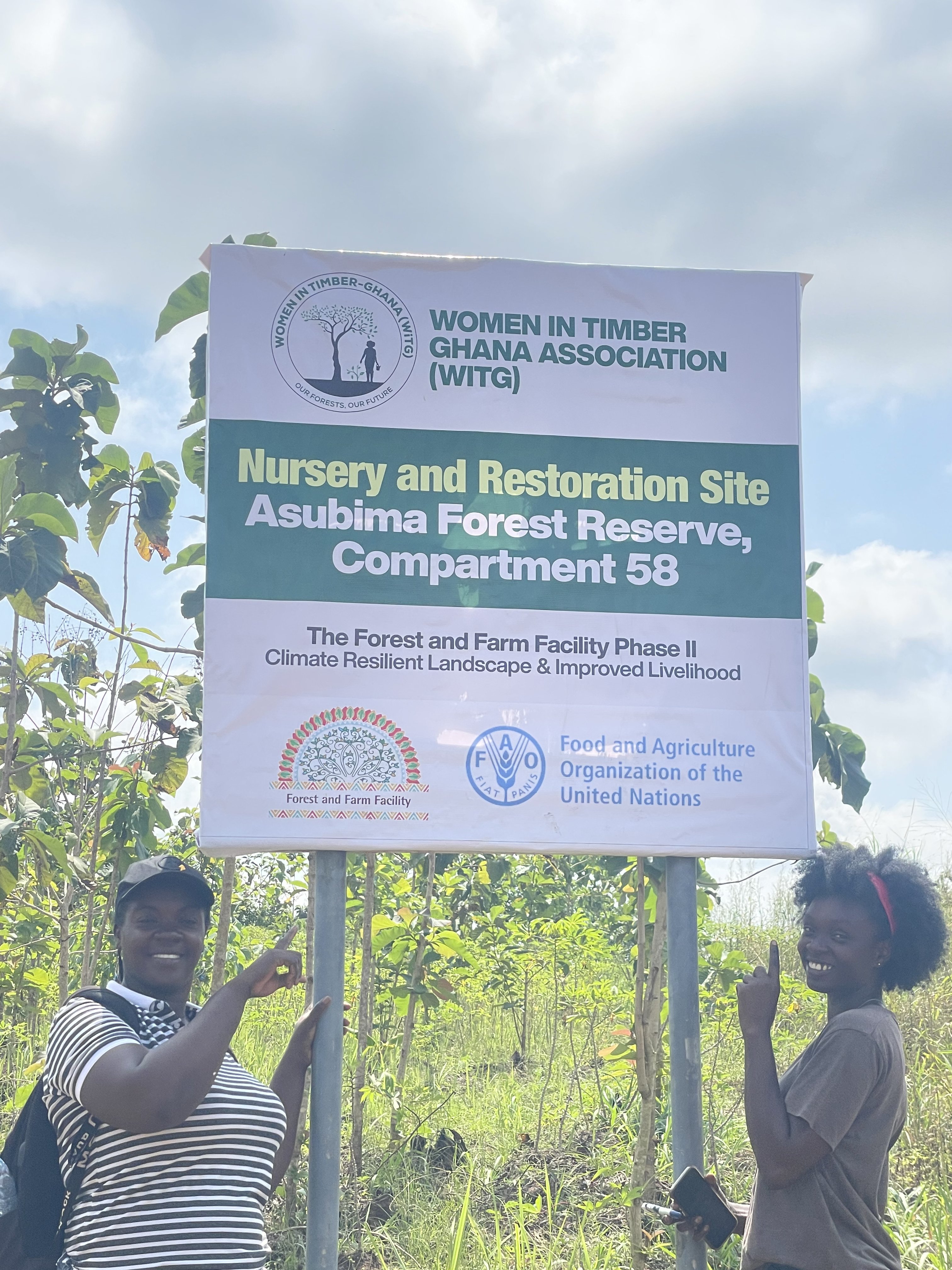 Women Transporting Native Seedlings to Restoration Site
